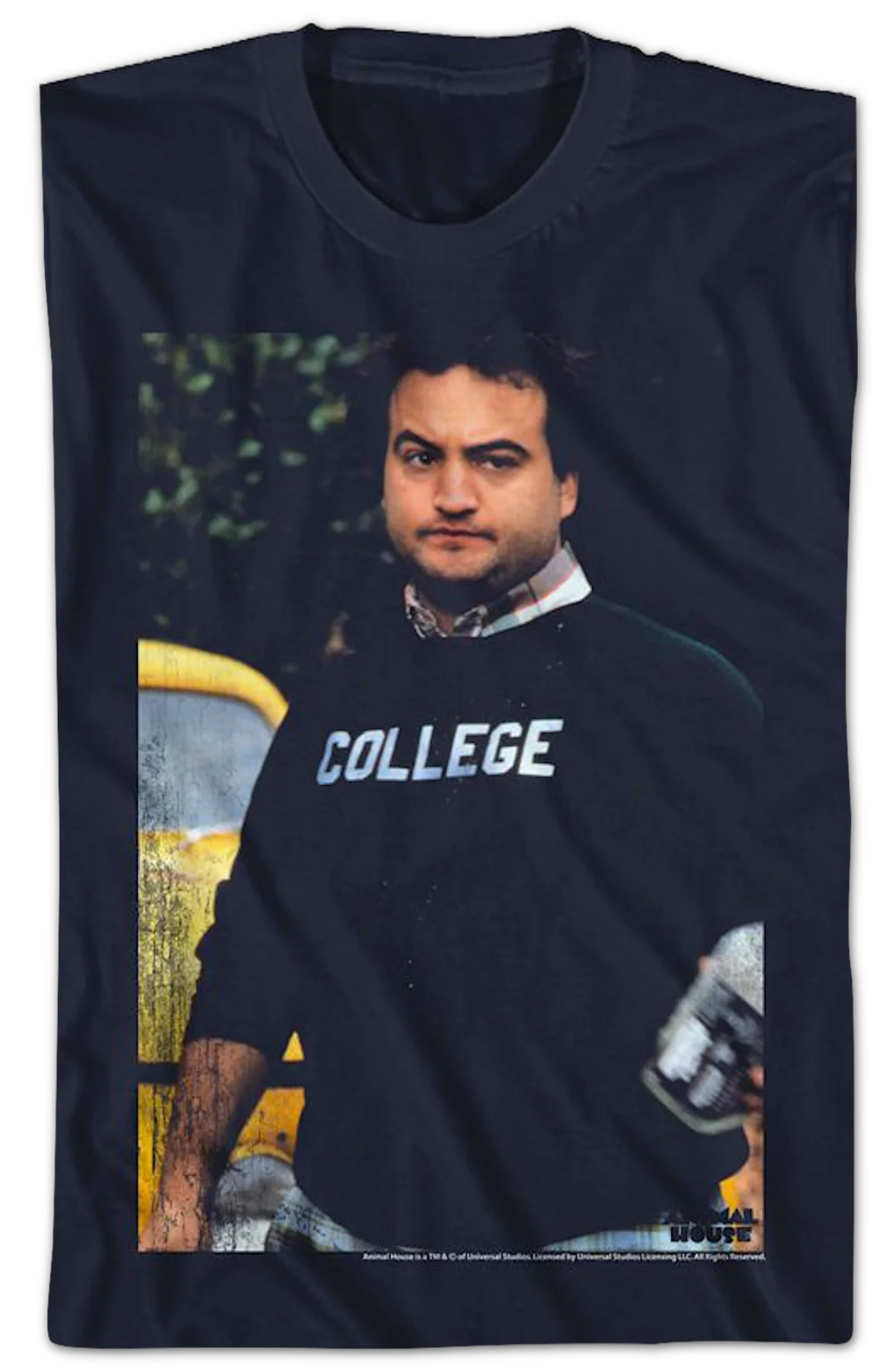 Bluto At Delta House Photo Animal House T-Shirt - Image 2