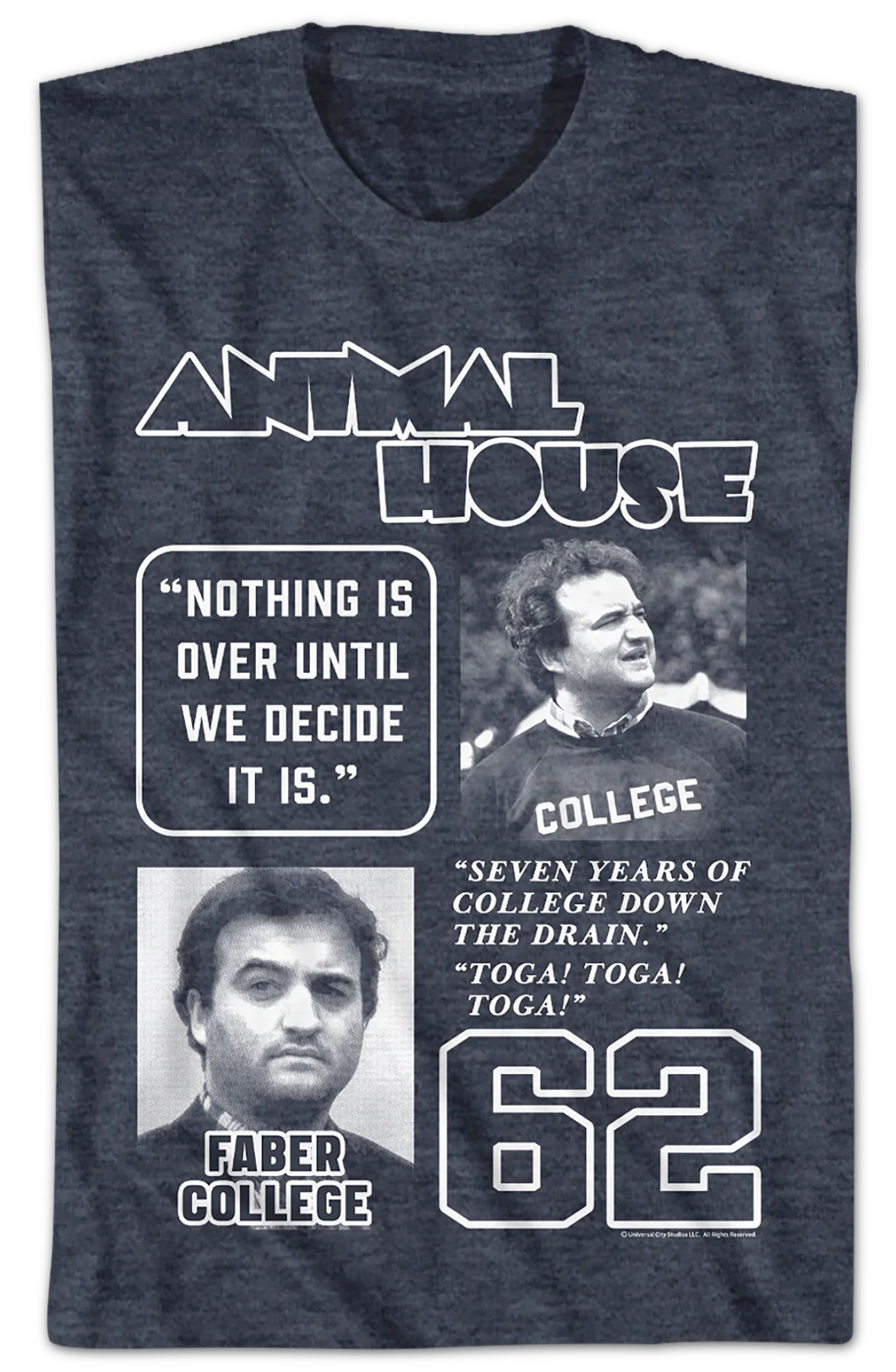 Bluto Quotes Animal House T-Shirt - Image 2