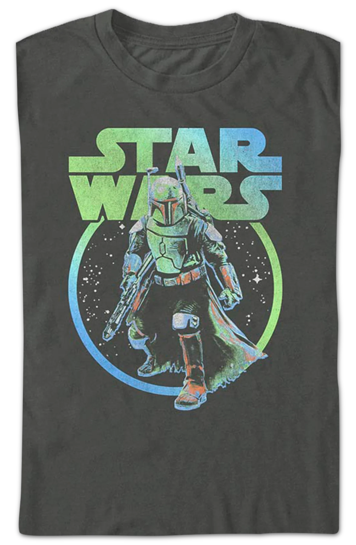 Boba Fett Bounty Hunter Pose Star Wars T-Shirt - Image 2