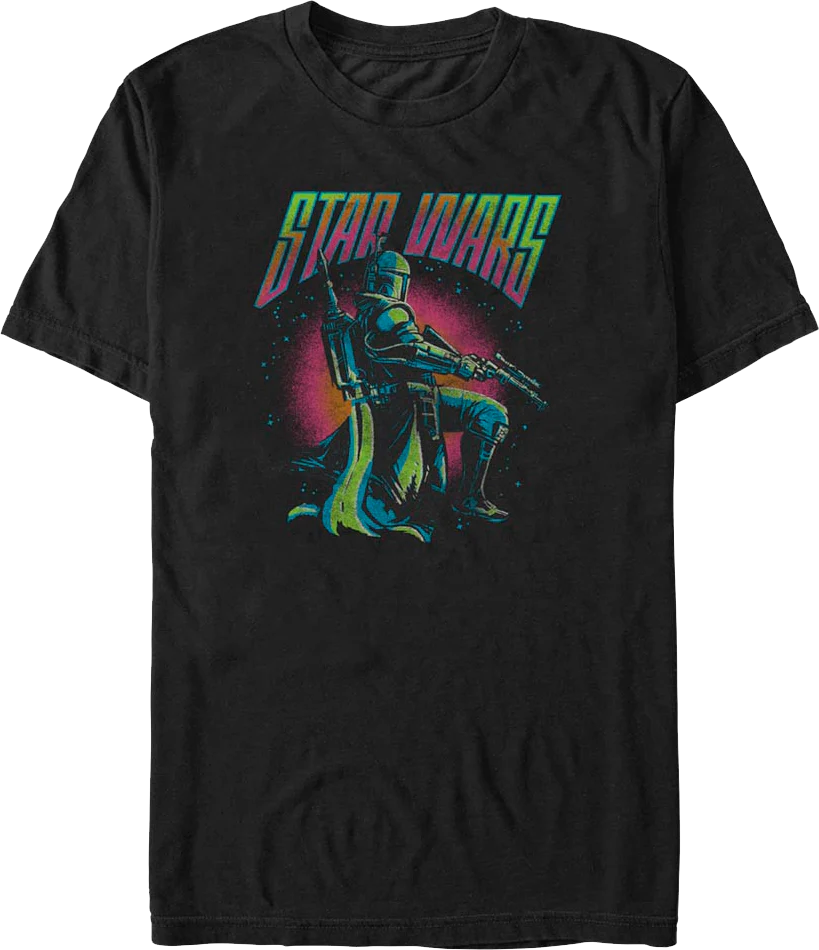 Boba Fett Colorful Clone Star Wars T-Shirt