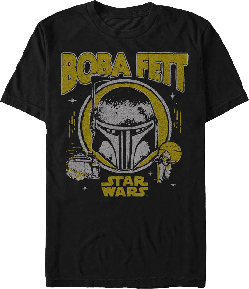 Boba Fett Helmet Star Wars T-Shirt