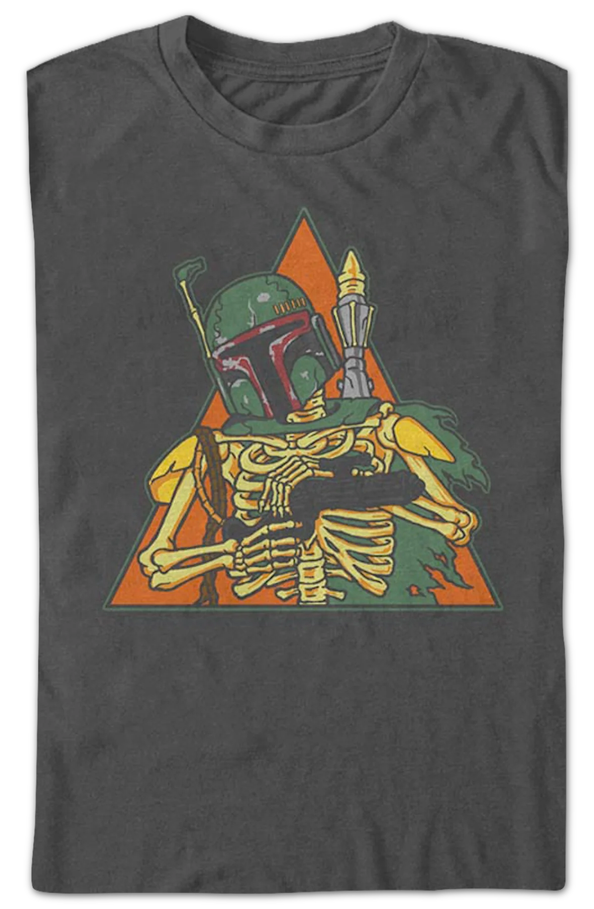 Boba Fett Skeleton Star Wars T-Shirt - Image 2