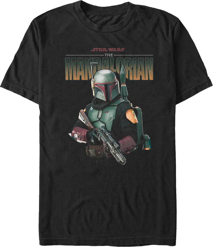 Boba Fett The Mandalorian Star Wars T-Shirt