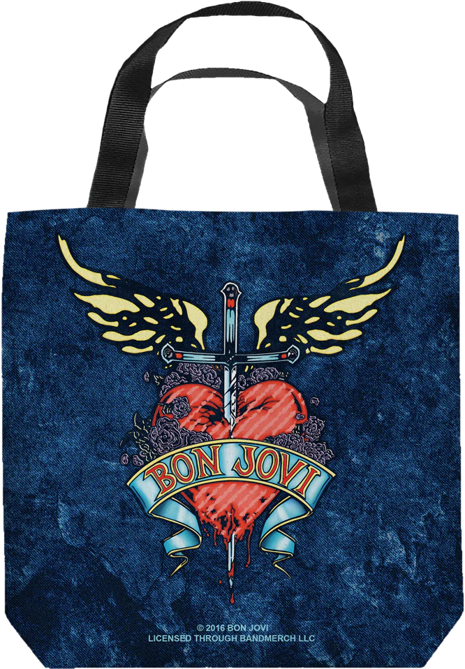 Bon Jovi Tote Bag