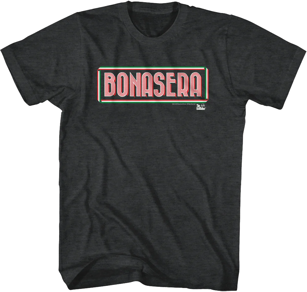 Bonasera Godfather T-Shirt