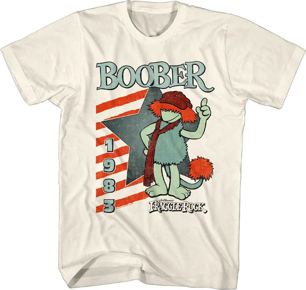 Boober 1983 Fraggle Rock T-Shirt