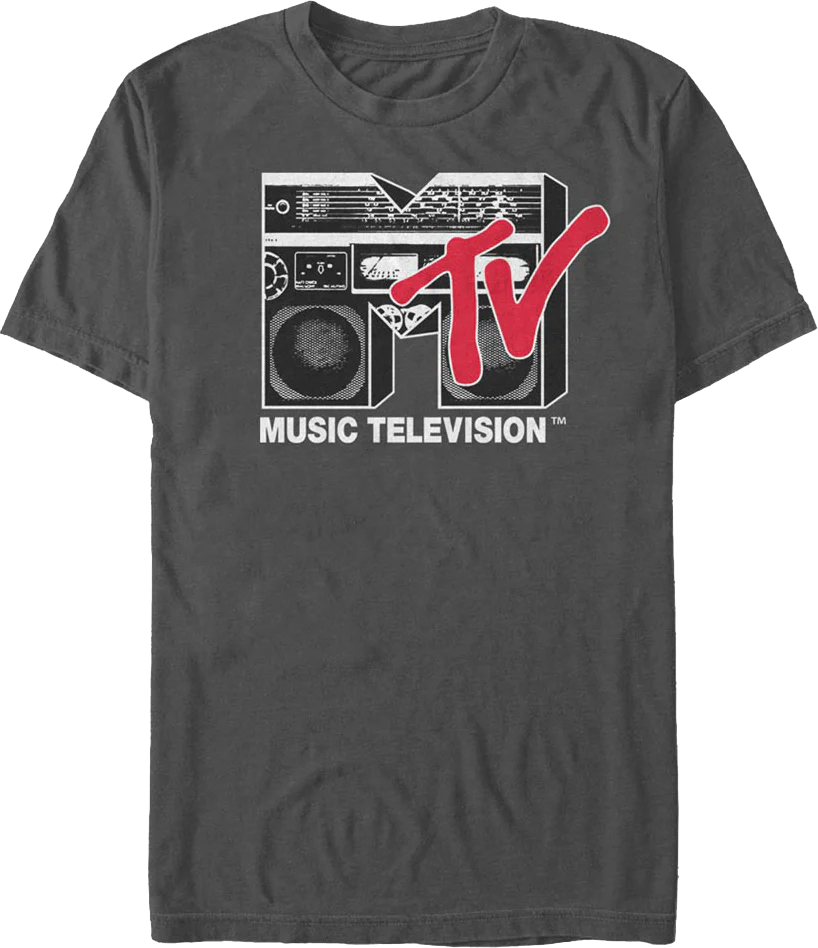 Boombox Logo MTV Shirt