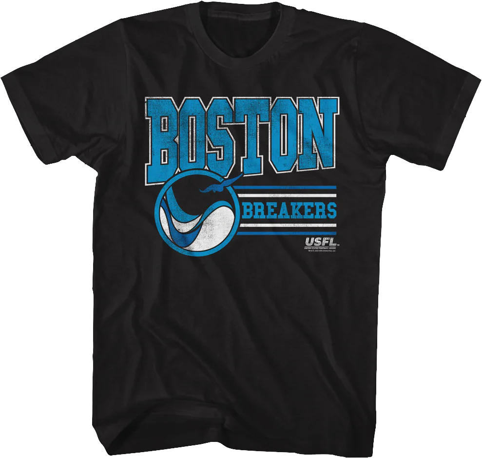 Boston Breakers USFL T-Shirt