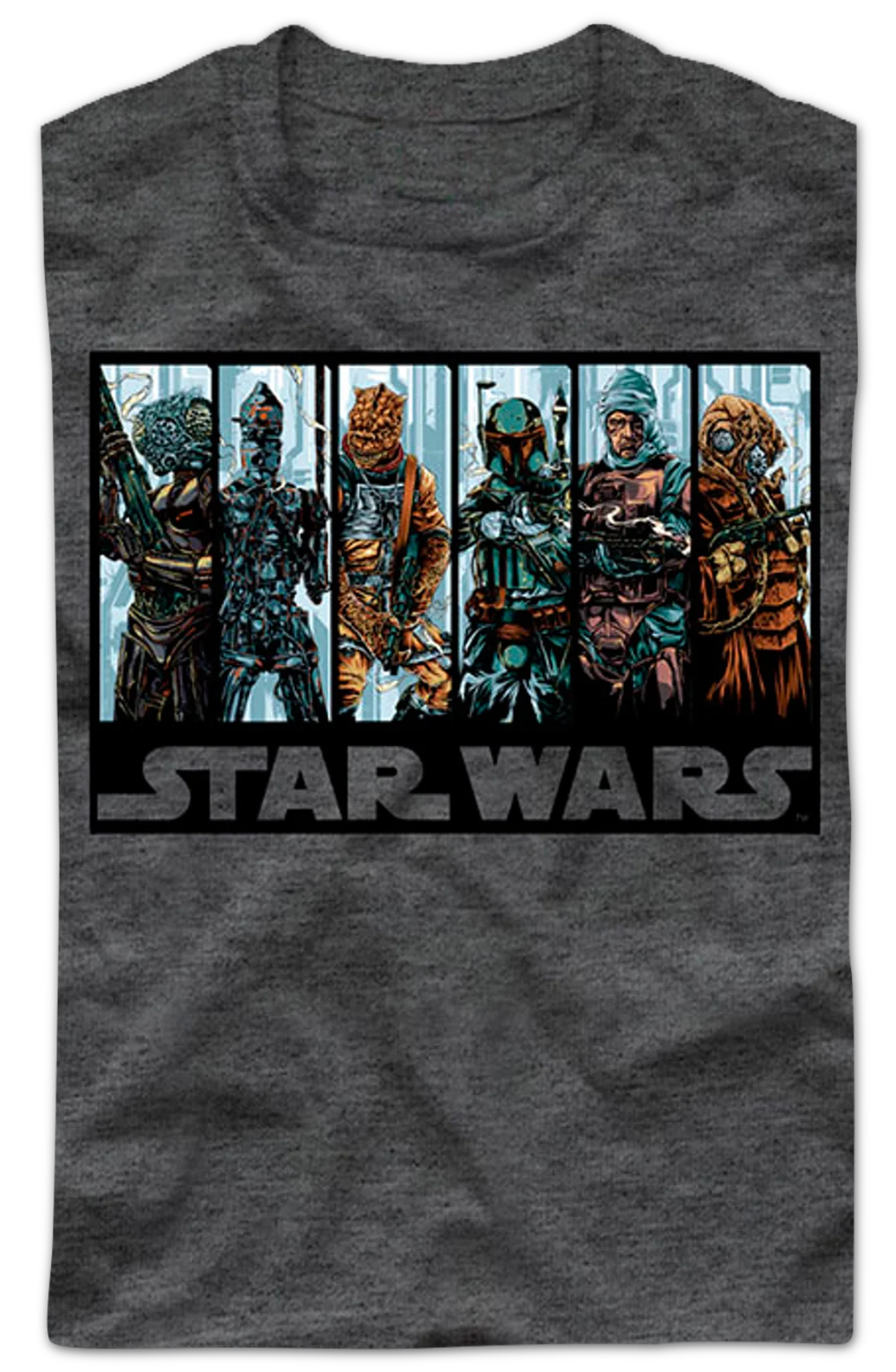 Bounty Hunters Star Wars T-Shirt - Image 2