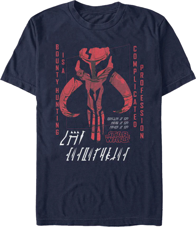 Bounty Hunting Mandalorian Star Wars T-Shirt