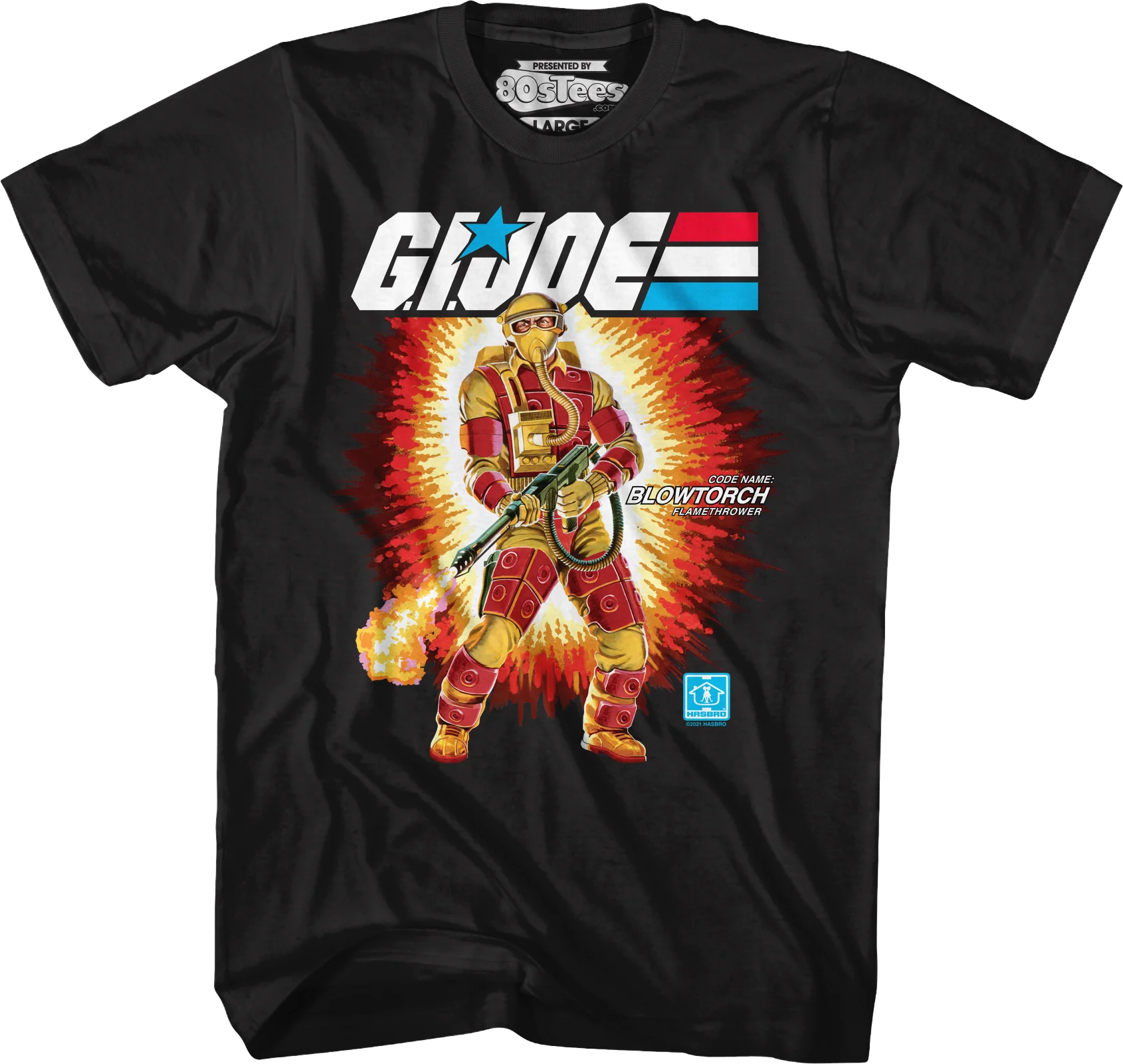 Box Art Blowtorch GI Joe T-Shirt