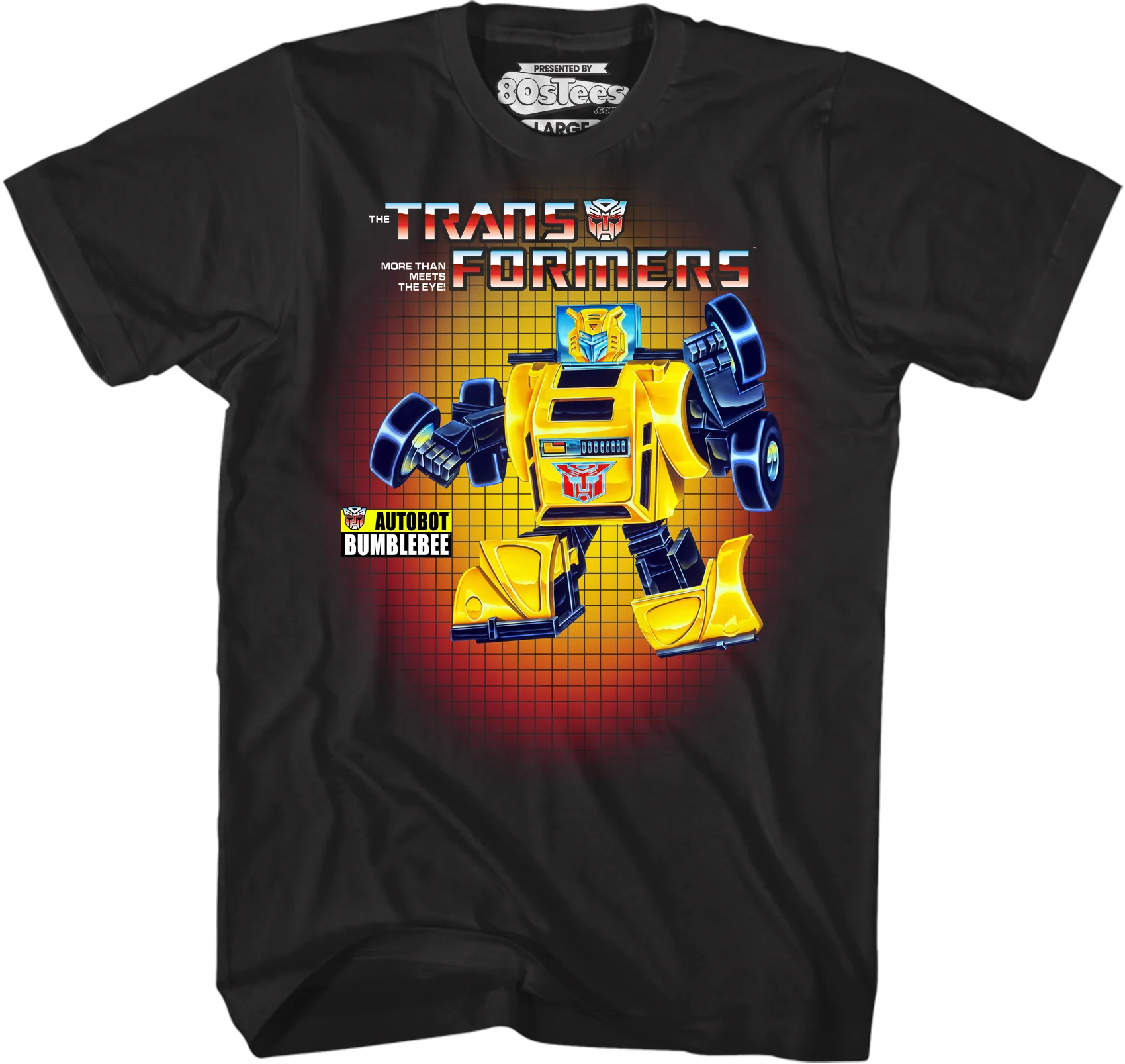 Box Art Bumblebee Transformers T-Shirt