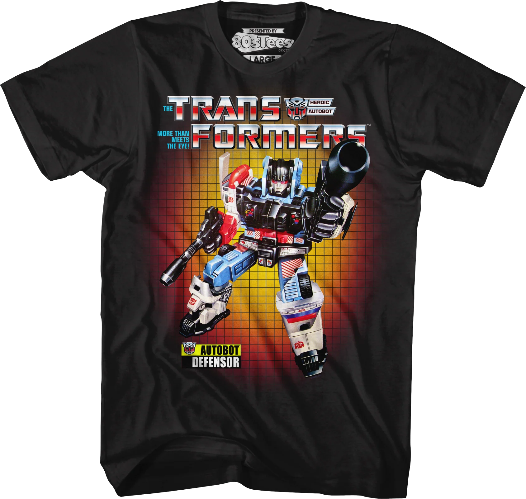 Box Art Defensor Transformers T-Shirt