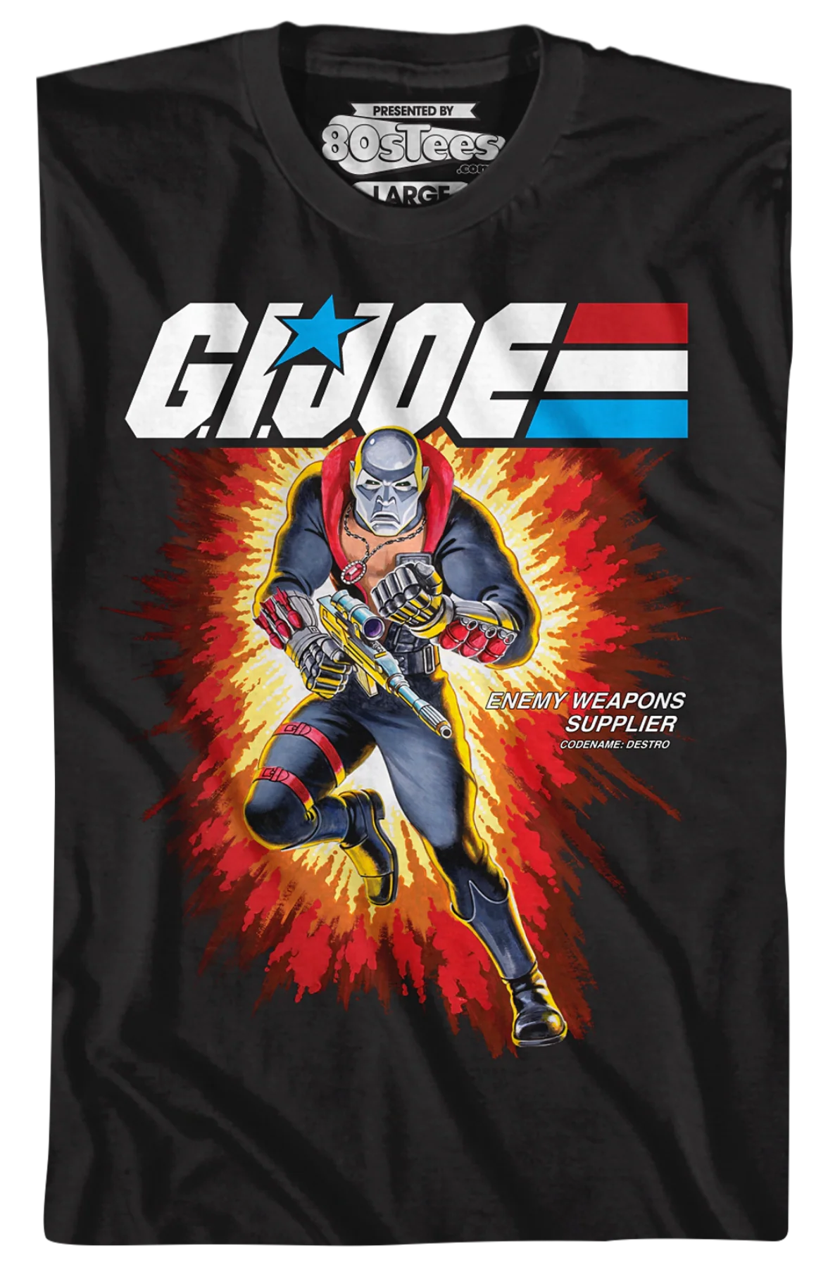Box Art Destro GI Joe T-Shirt - Image 2