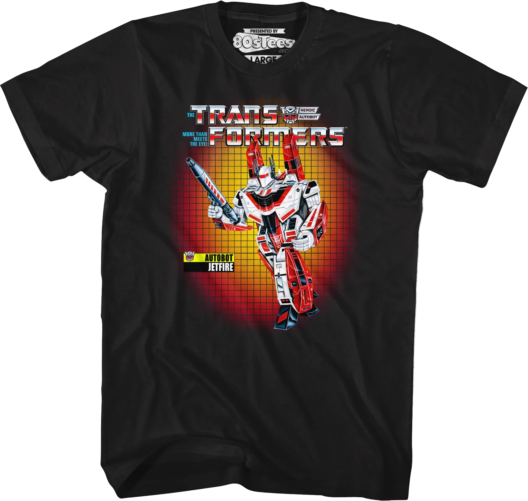 Box Art Jetfire Transformers T-Shirt