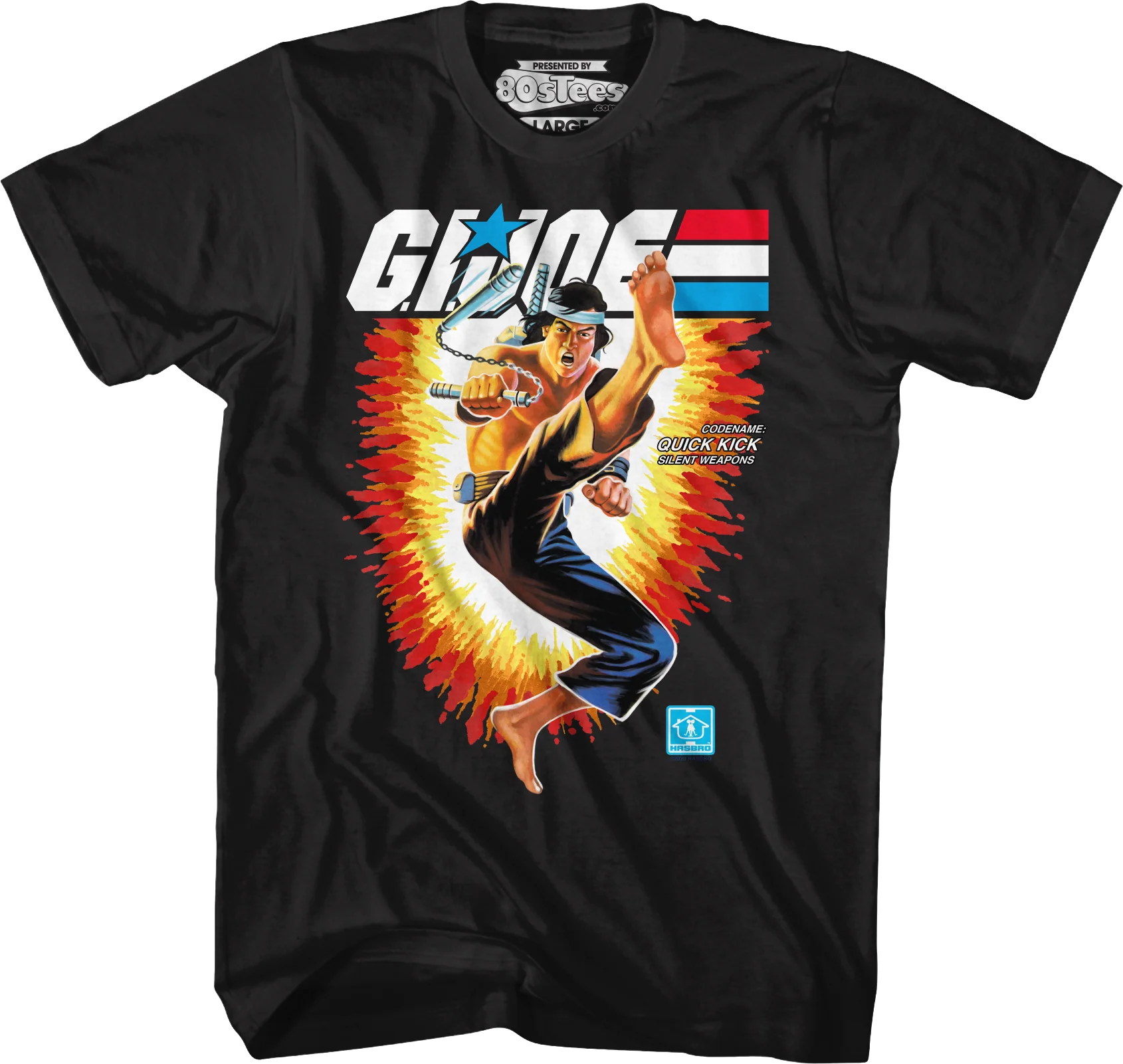 Box Art Quick Kick GI Joe T-Shirt