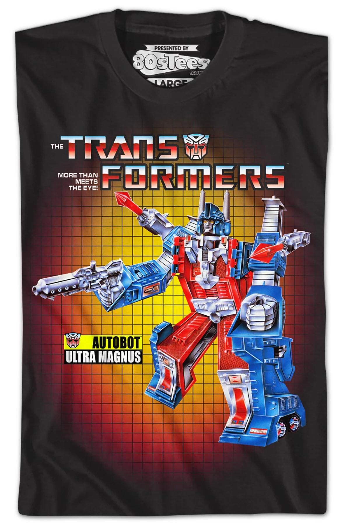 Box Art Ultra Magnus Transformers T-Shirt - Image 2