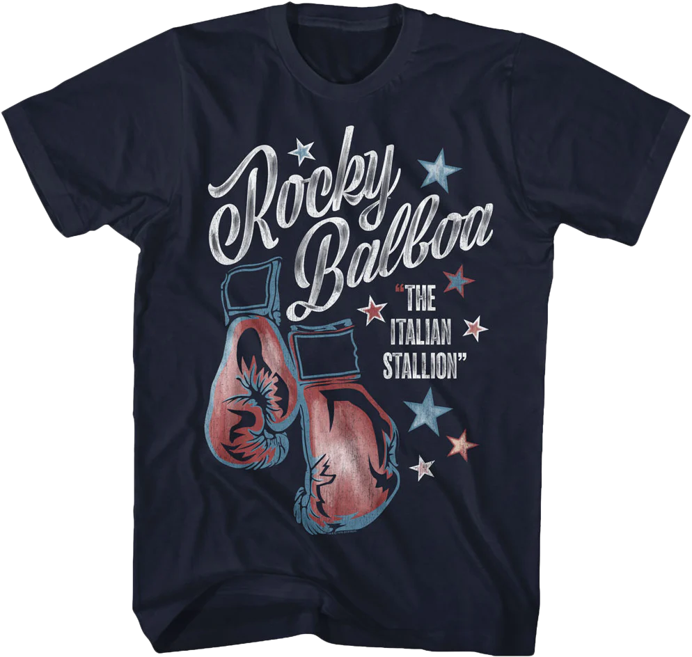 Boxing Gloves Rocky T-Shirt