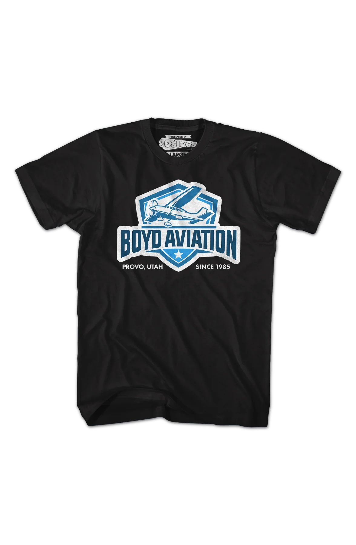 Boyd Aviation Logo Fletch T-Shirt - Image 2
