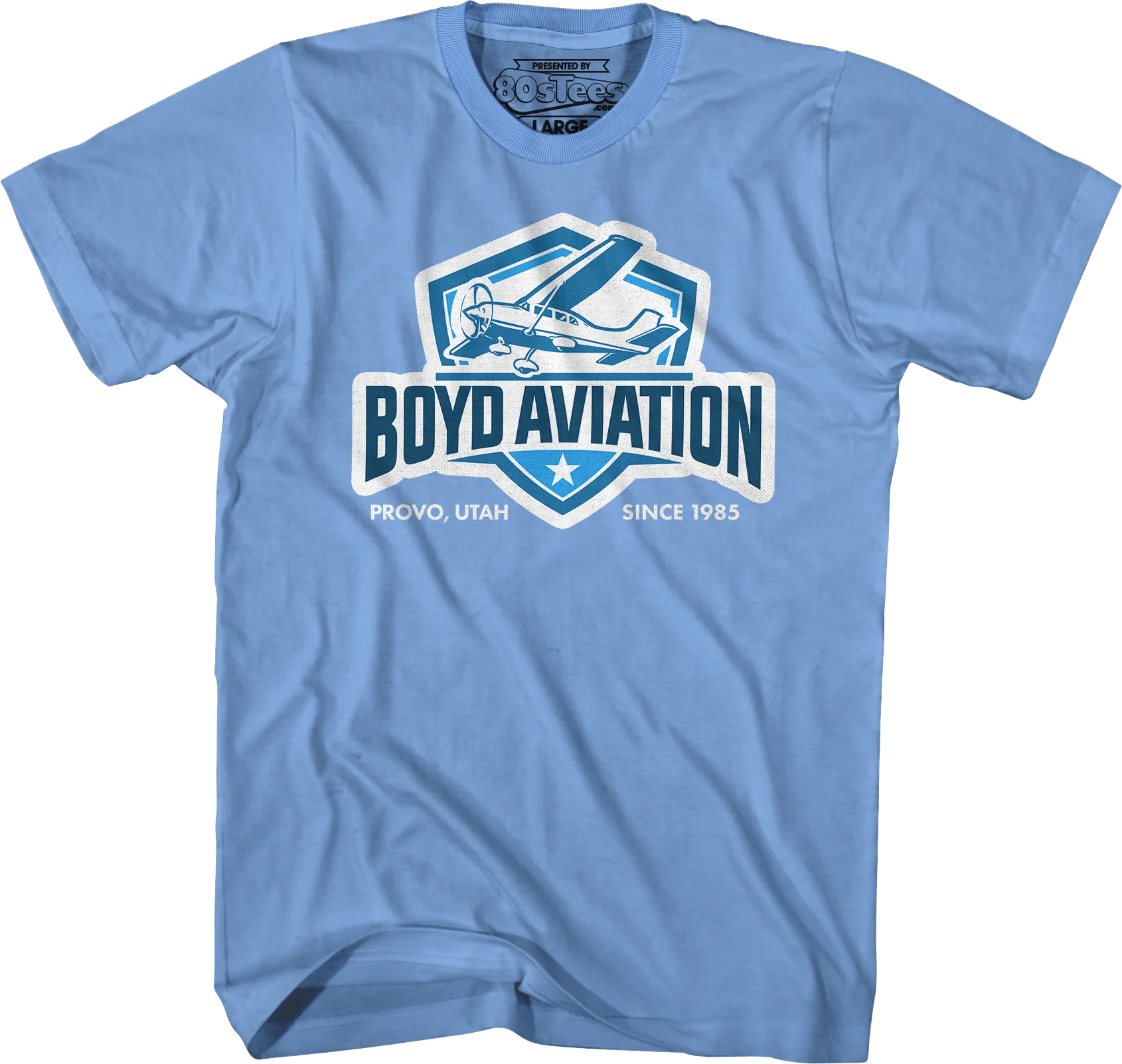 Boyd Aviation Logo Fletch T-Shirt - Image 3