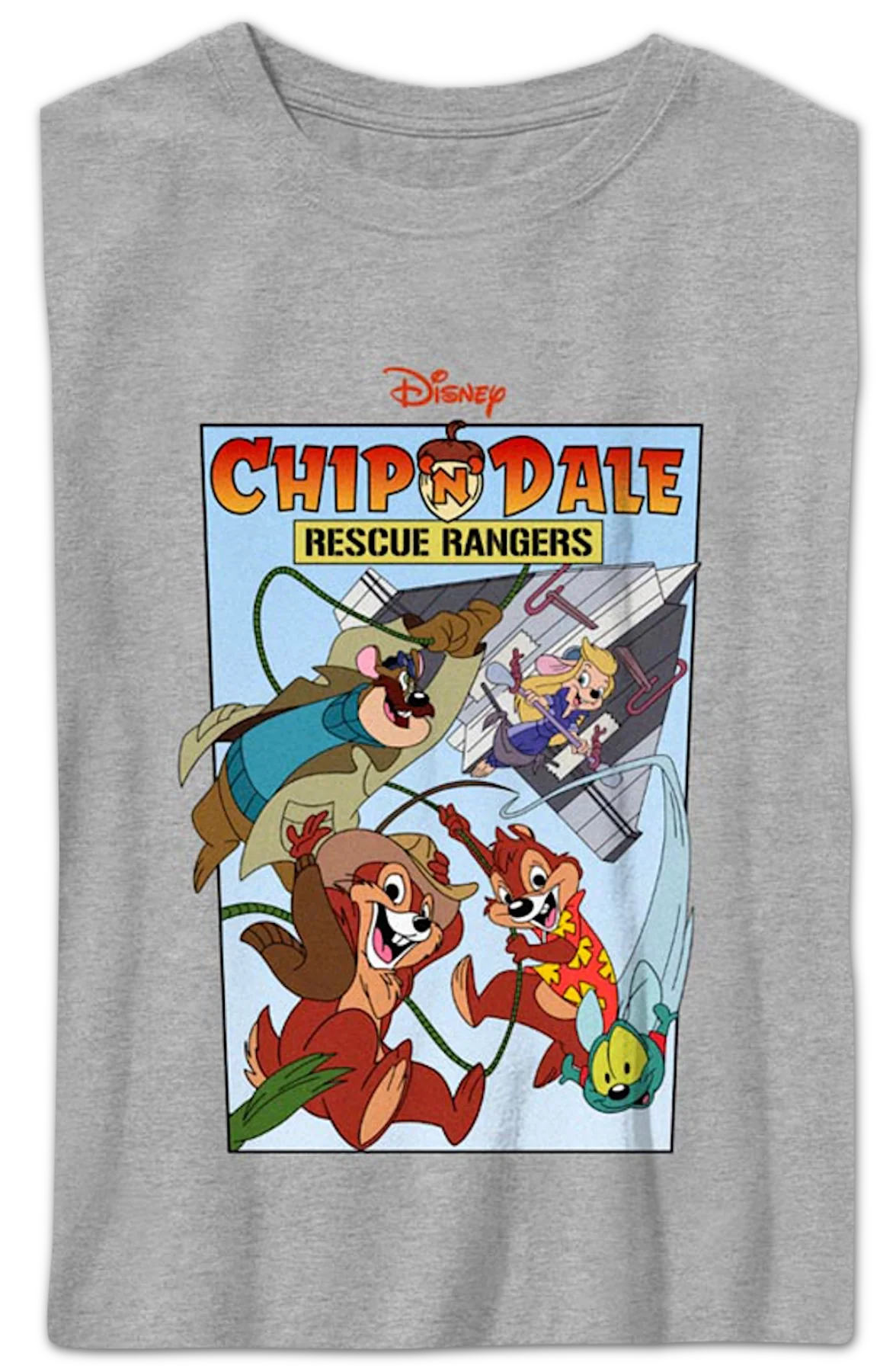 Boys Youth Comic Book Cover Chip 'n Dale Rescue Rangers Shirt - Image 2
