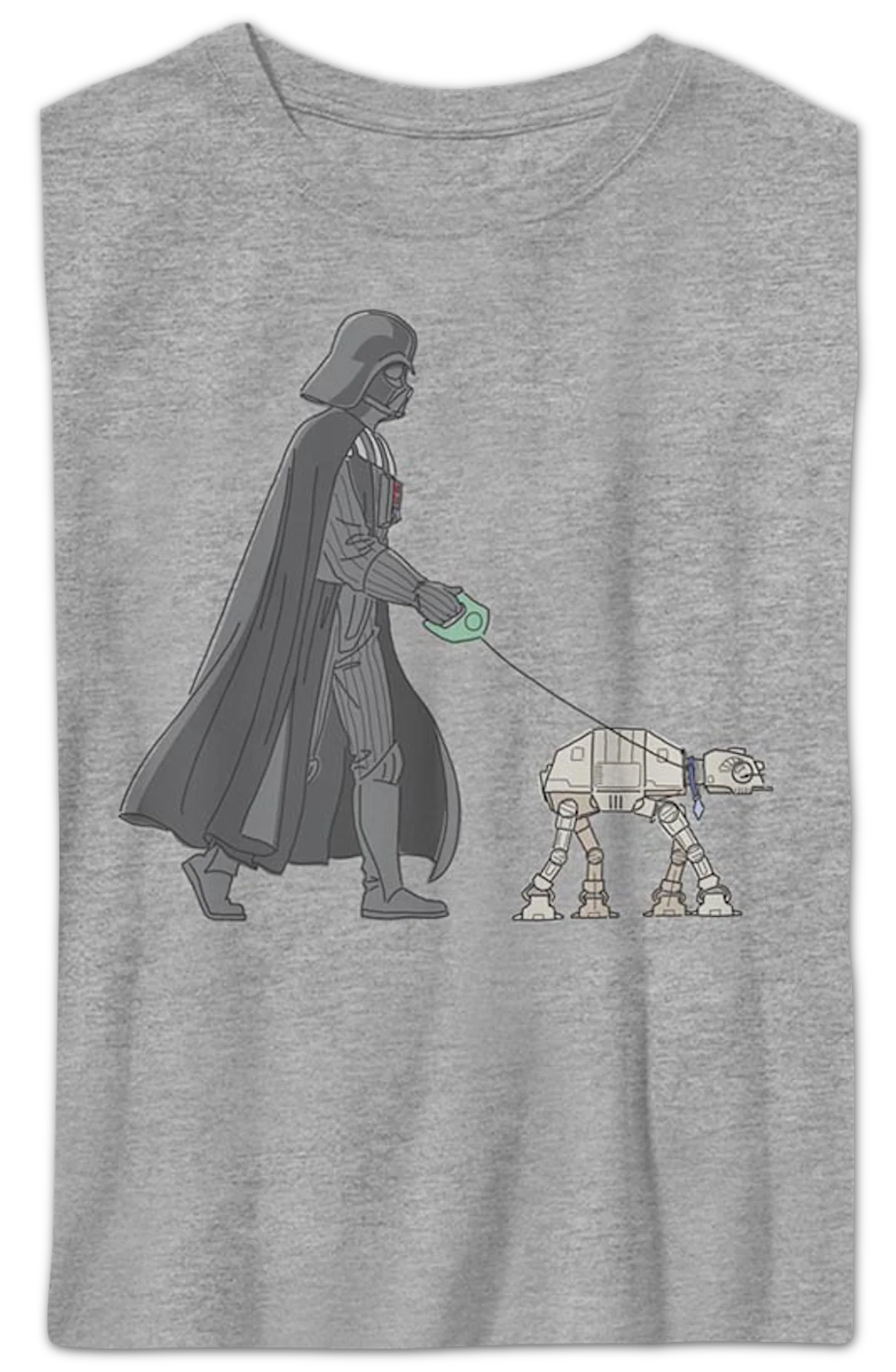 Boys Youth Darth Vader AT-AT Walker Star Wars Shirt - Image 2