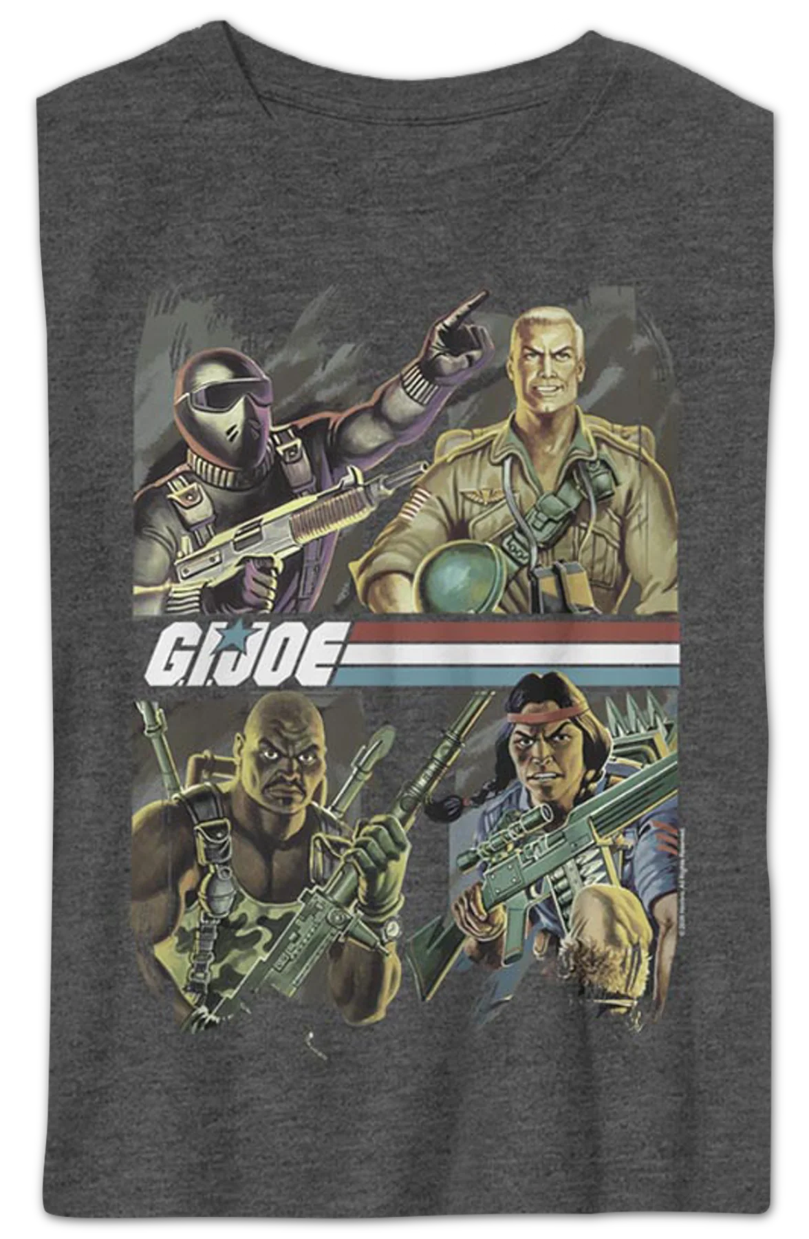 Boys Youth Four Heroes GI Joe Shirt - Image 2