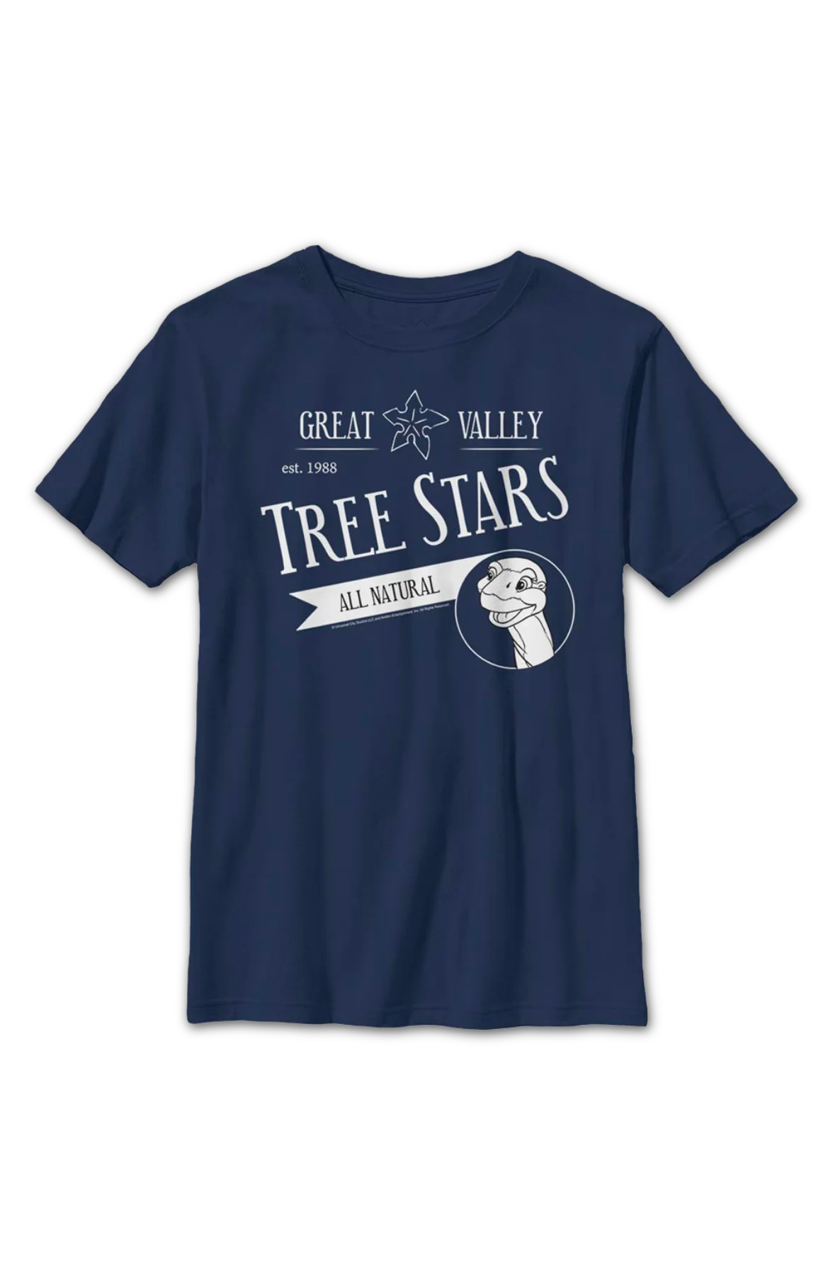 Boys Youth Great Valley Tree Stars Land Before Time Shirt - Image 2