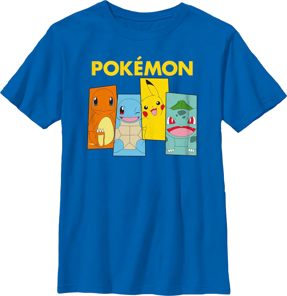 Boys Youth Pokemon Shirt