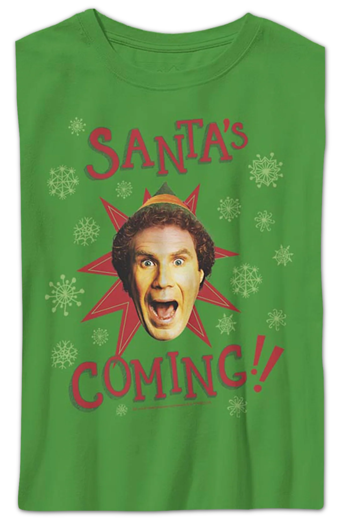Boys Youth Santa's Coming Elf Shirt - Image 2