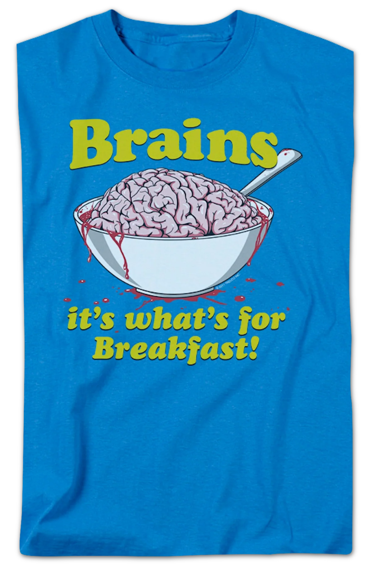 Brains It's What's For Breakfast T-Shirt - Image 2