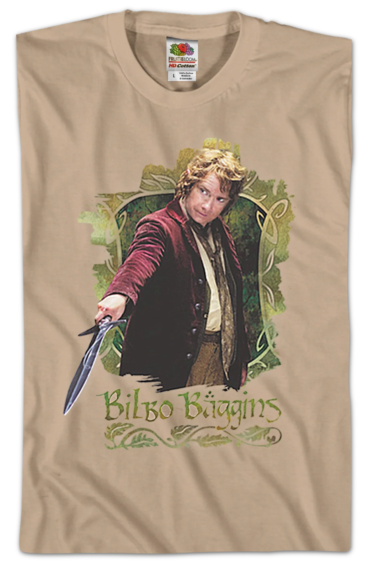 Brave Little Hobbit Bilbo Baggins T-Shirt - Image 2