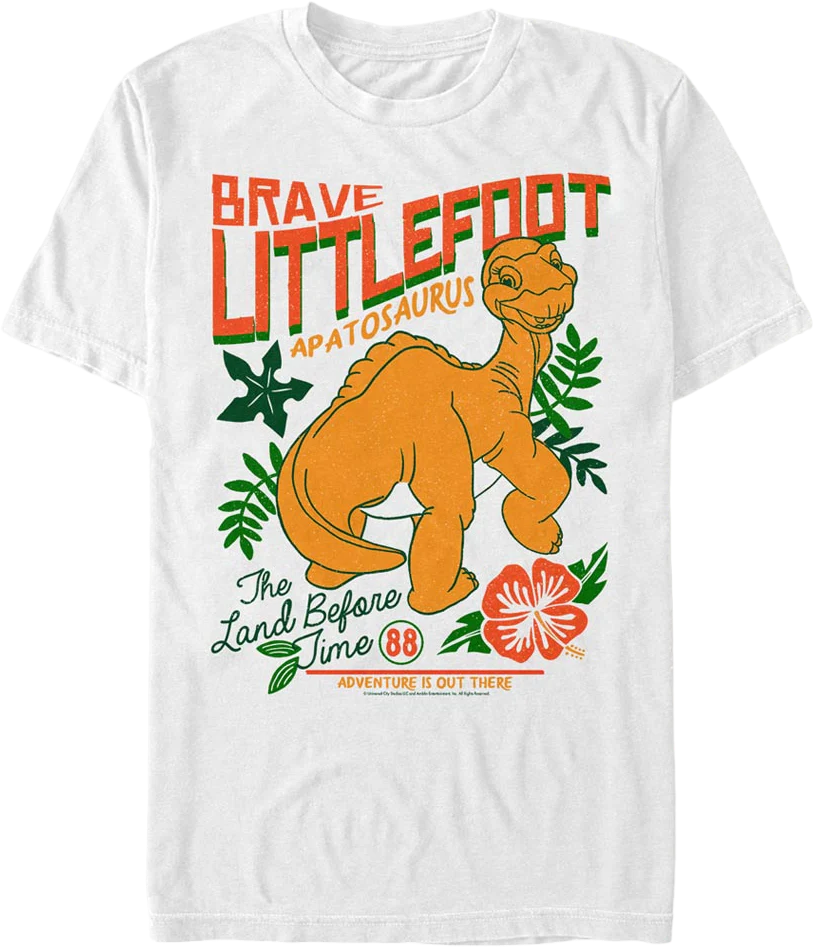 Brave Littlefoot Land Before Time T-Shirt