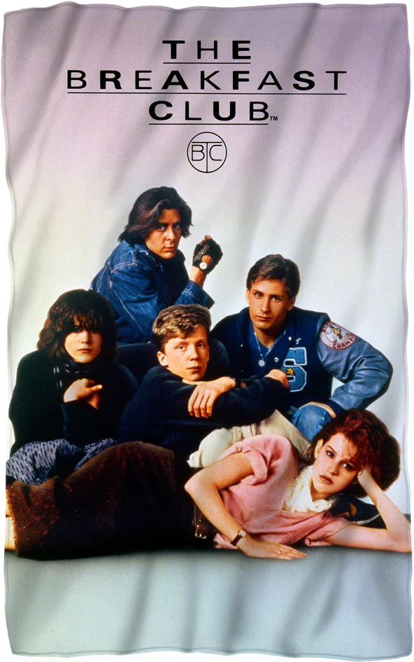 Breakfast Club 36 x 58 Fleece Blanket
