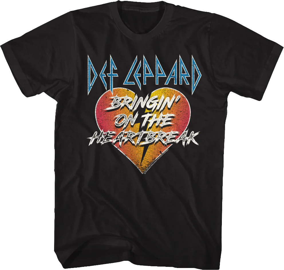 Bringin' On The Heartbreak Def Leppard T-Shirt