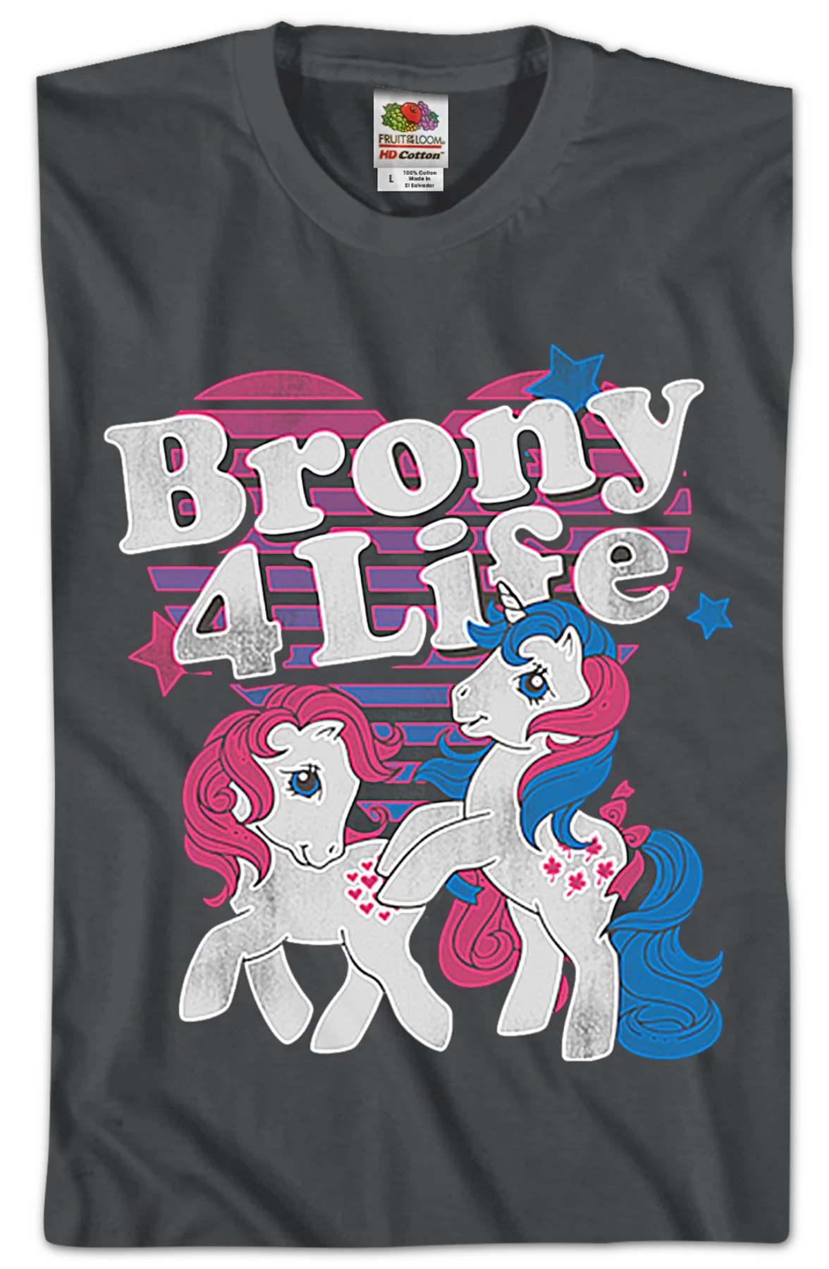 Brony 4 Life My Little Pony T-Shirt - Image 2