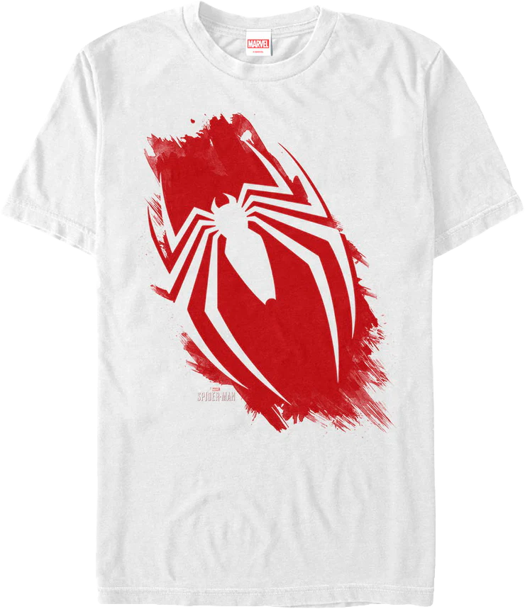 Brush Stroke Spider-Man T-Shirt