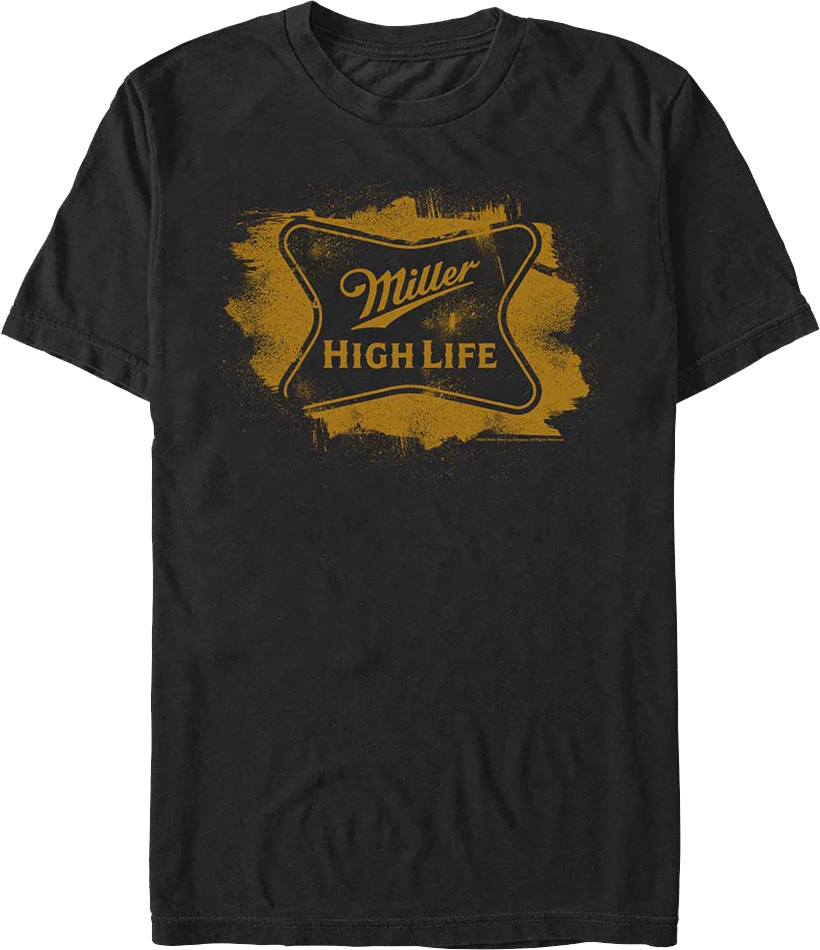 Brushed Logo Miller High Life T-Shirt