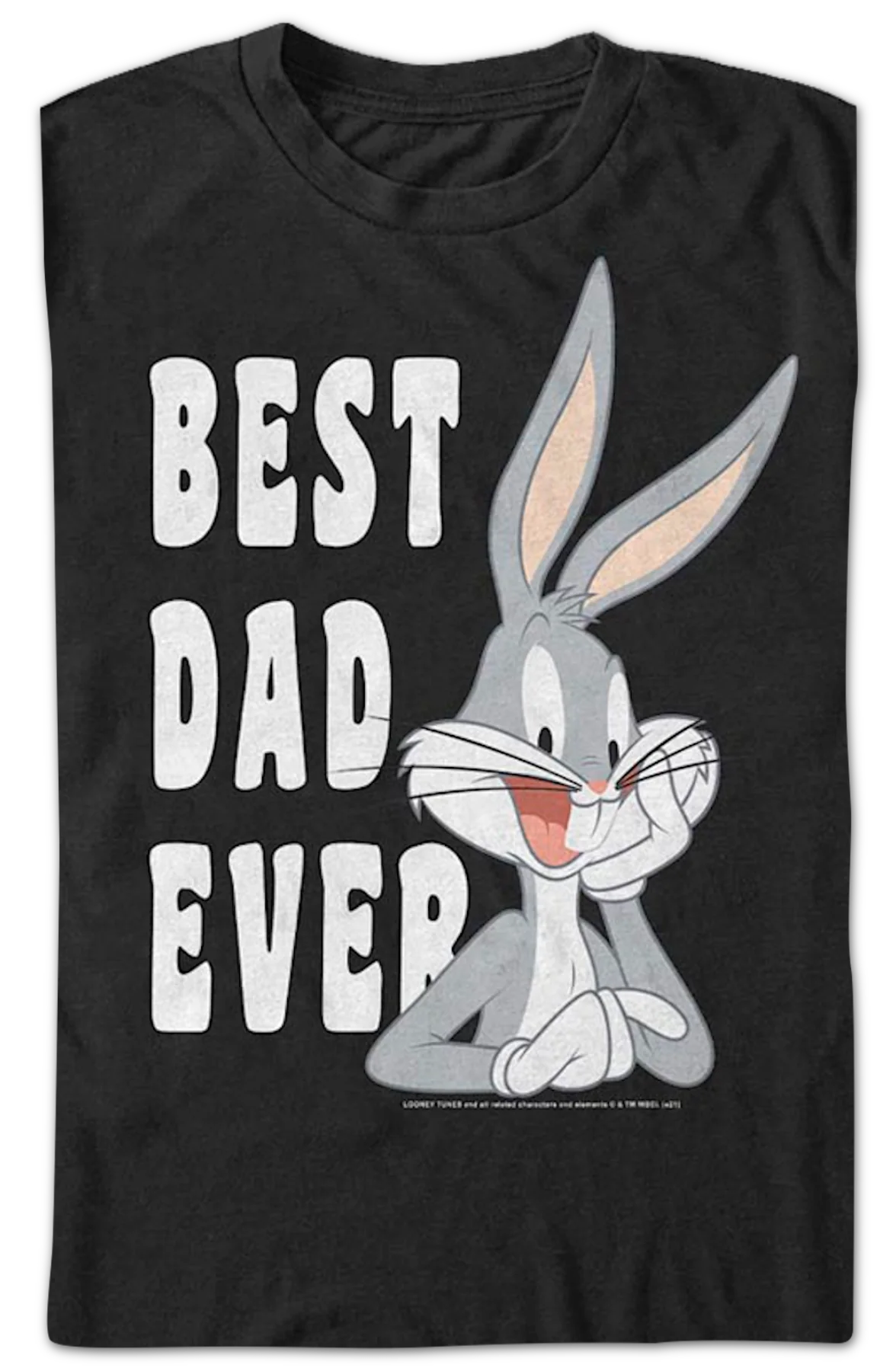 Bugs Bunny Best Dad Ever Looney Tunes T-Shirt - Image 2