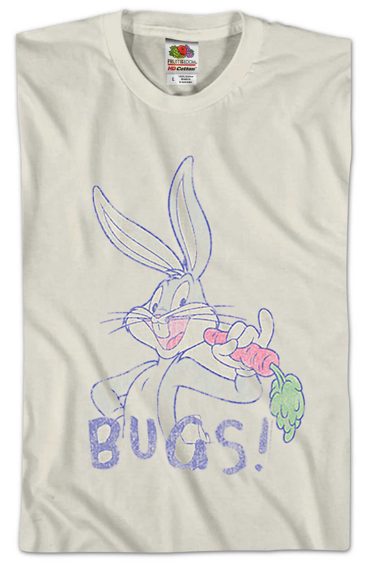 Bugs Bunny Looney Tunes T-Shirt - Image 2