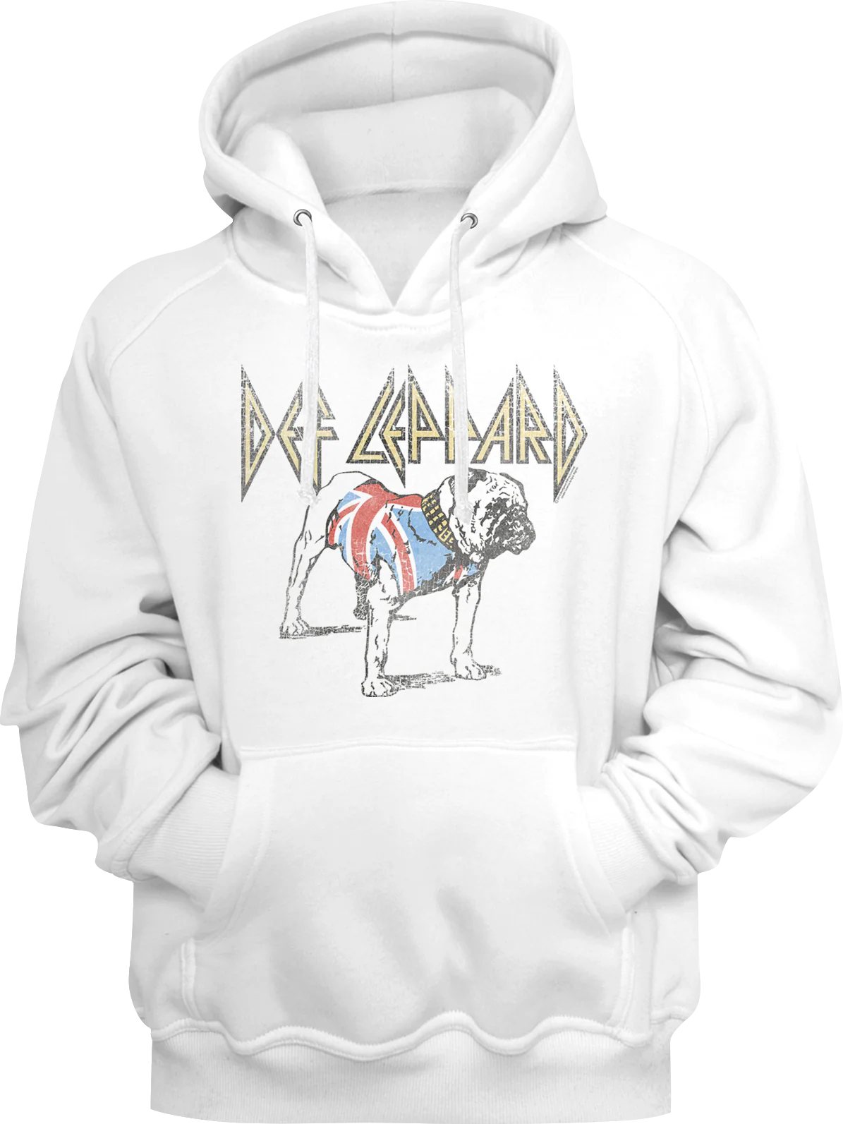 Bulldog Def Leppard Hoodie