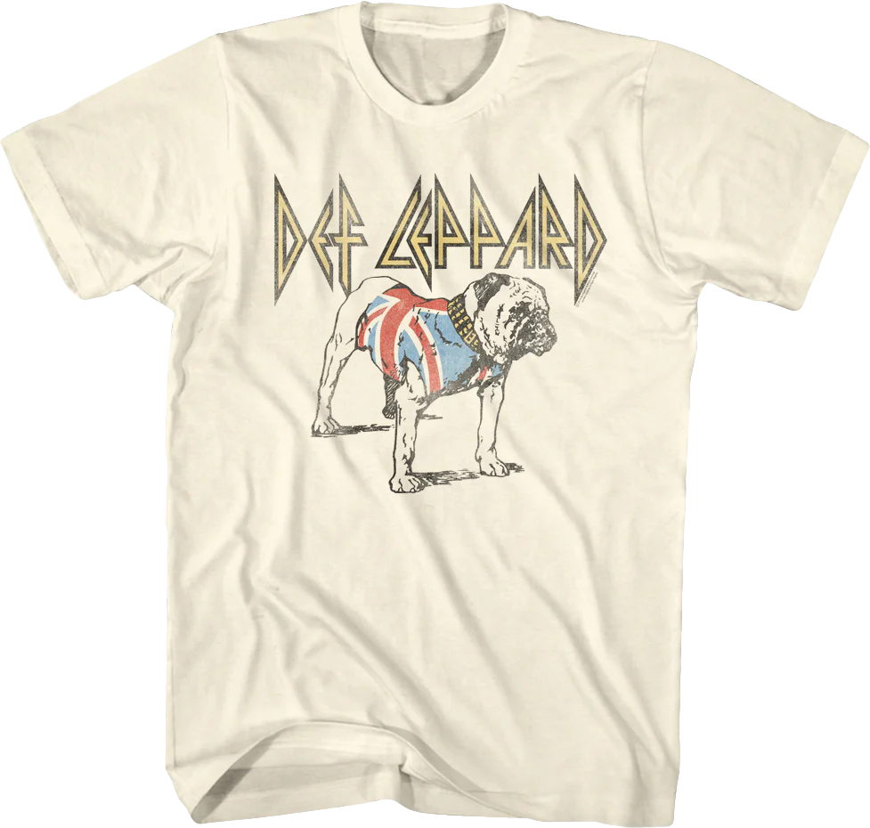 Bulldog Def Leppard T-Shirt