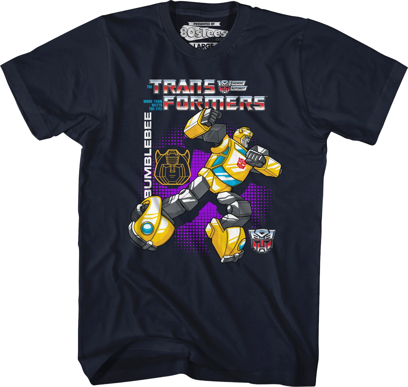 Bumblebee Fight Pose Transformers T-Shirt - Image 3