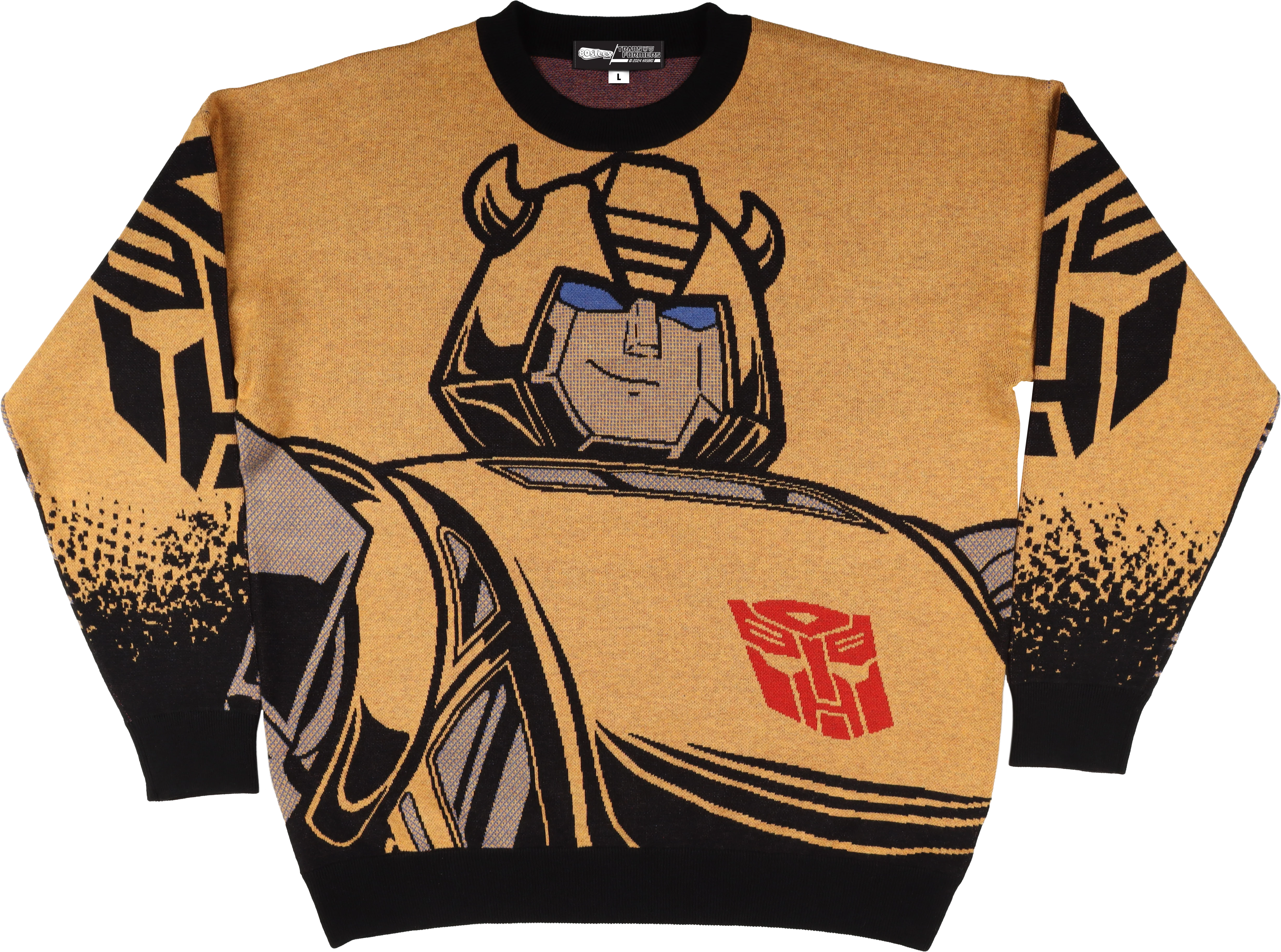 Bumblebee Transformers Knitted Sweater