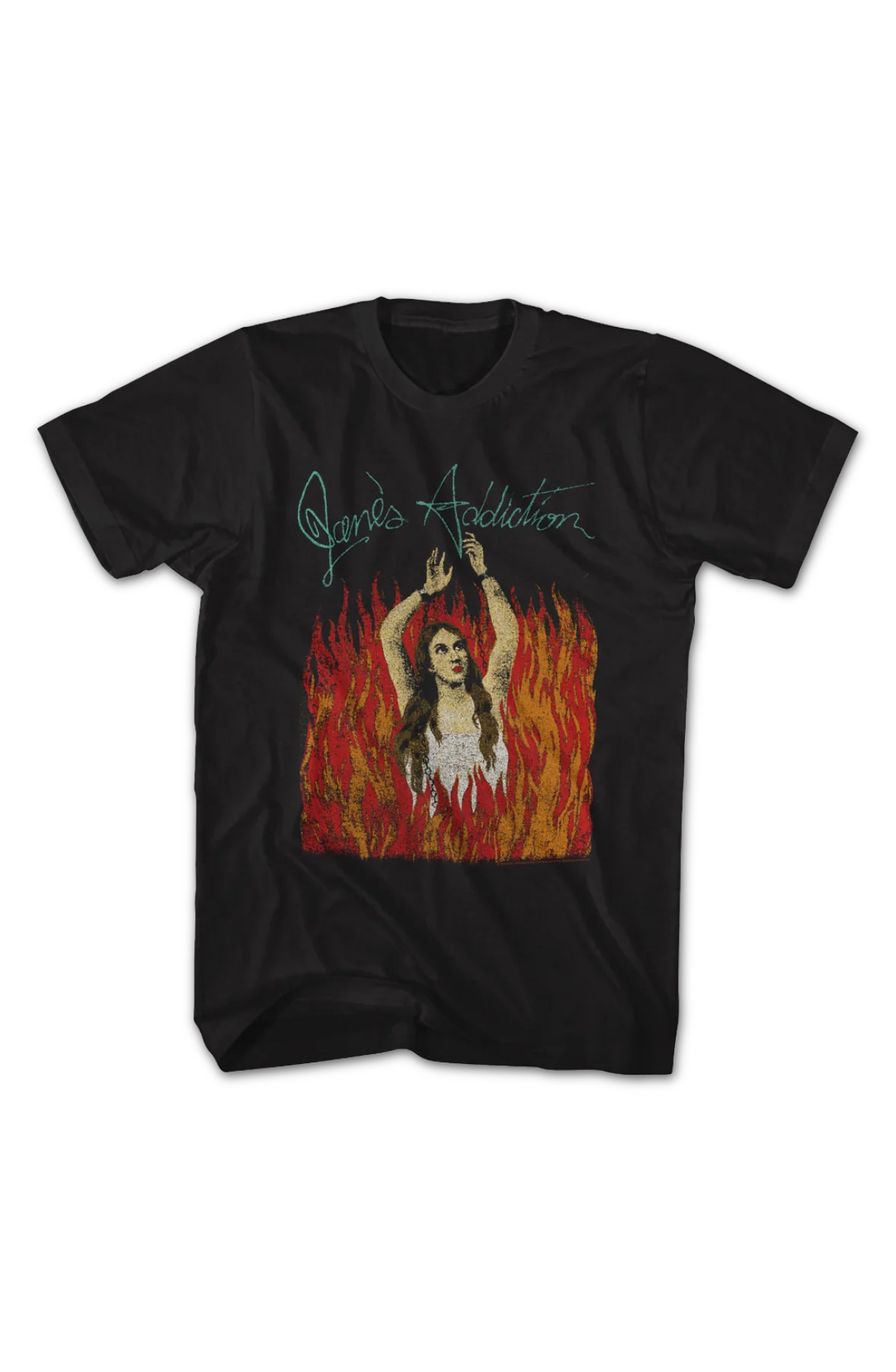 Burning Girl Jane's Addiction T-Shirt - Image 2