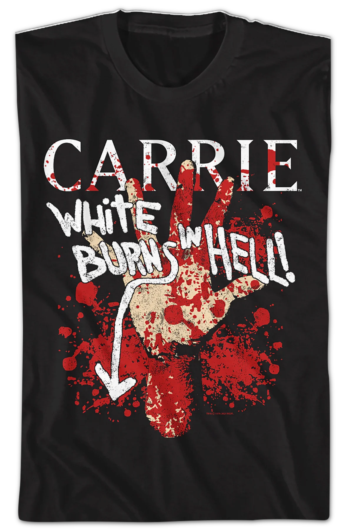 Burns In Hell Carrie T-Shirt - Image 2