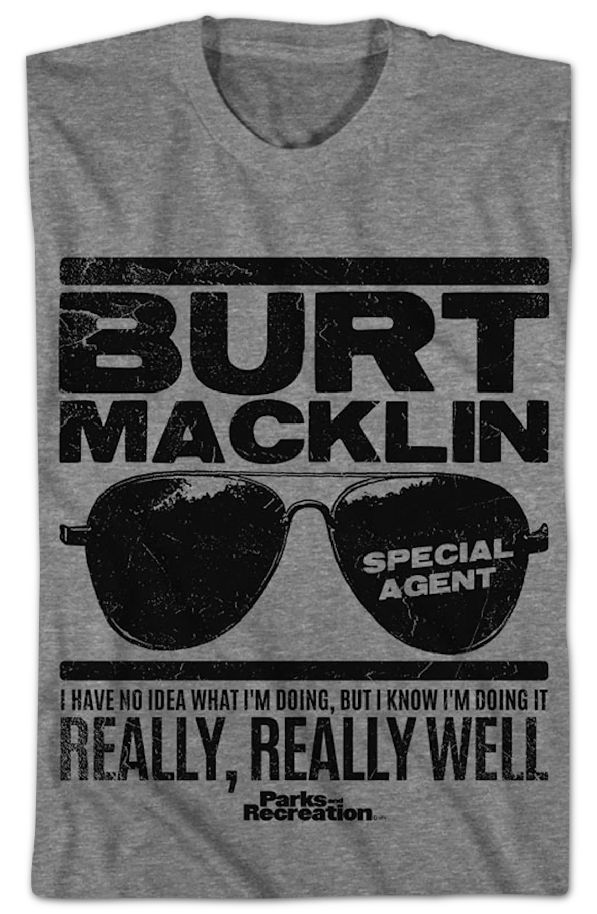 Burt Macklin Parks And Recreation T-Shirt - Image 2