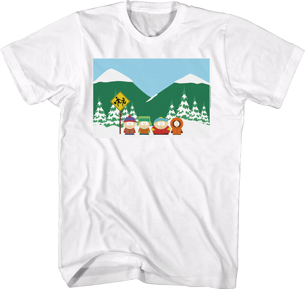 Bus Stop South Park T-Shirt