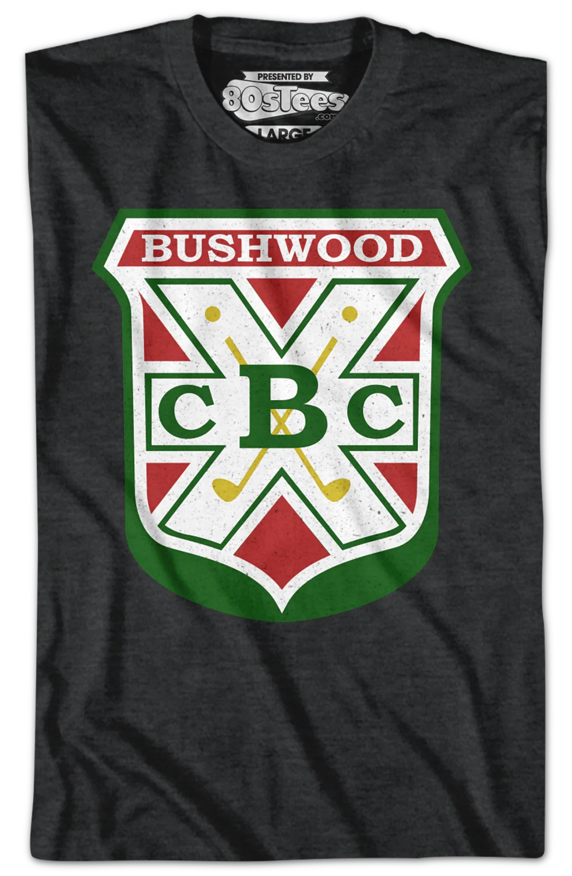 Bushwood Country Club Logo Caddyshack T-Shirt - Image 2