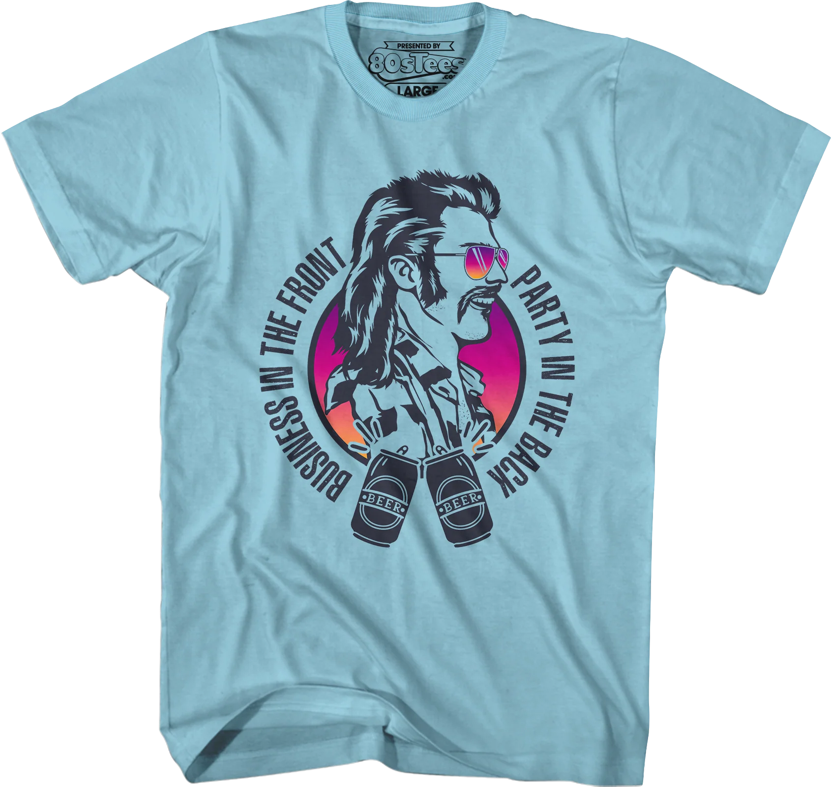 Business In The Front Party In The Back T-Shirt - Image 5